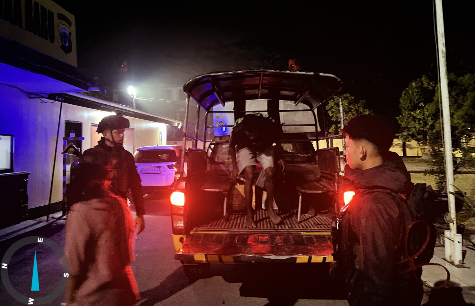 Respons Cepat Polres Mimika, Terduga Pelaku Pencurian di Gang Cempaka Diamankan