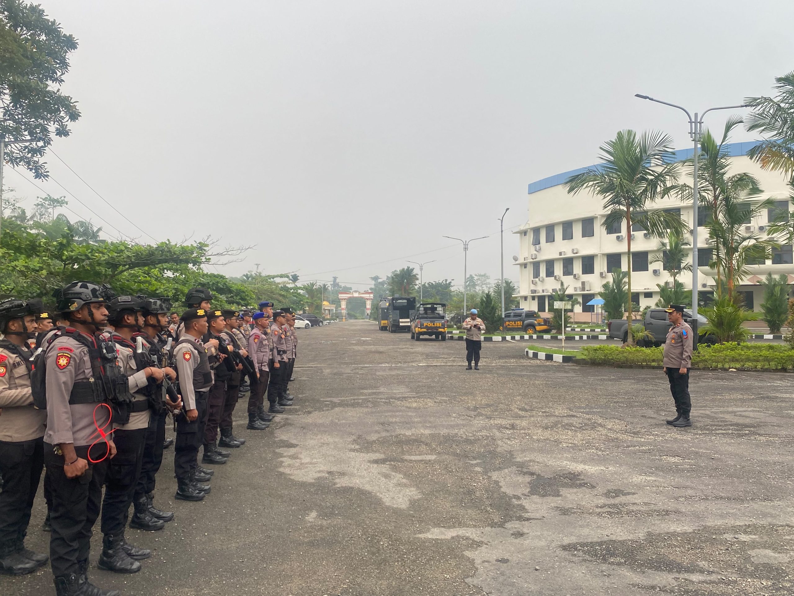 150 Personel Gabungan Siaga Kawal Aksi KNPB Mimika, Polisi Utamakan Pendekatan Persuasif